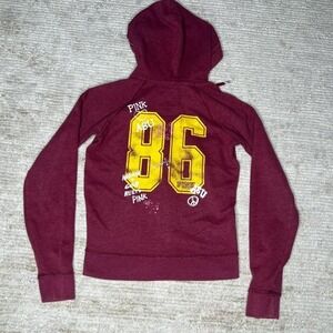 Pink asu y2k sweater